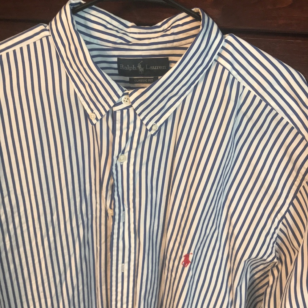 Men’s Ralf Lauren Long Sleeve Button Down